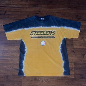 Vintage Y2K Steelers Tie Dye Shirt